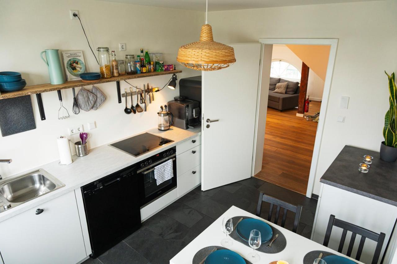 Wölkchen - Wohnung mit Balkon, Holzdielen&TV Bremerhaven Exterior foto